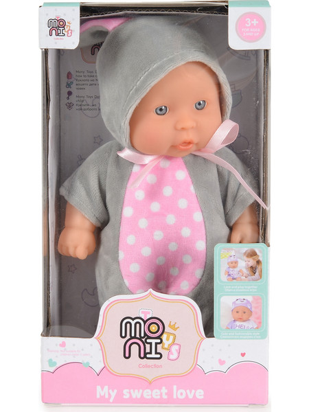 Moni My Sweet Love Μωρό Bunny Grey