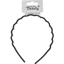 For Your Beauty Hairband Claudia 82 Black