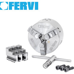 100mm Τσοκ τόρνου με 3 σιαγόνες FERVI M049A/100
