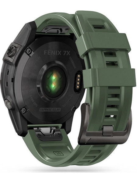 Tech-Protect Iconband Λουράκι Σιλικόνης Army Green (Garmin Fenix 5 / 6 / 6 Pro / 7)