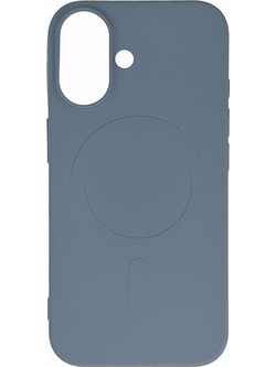 Liquid Silicone Case MagSafe for iPhone 16 - light gray
