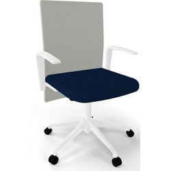 Gaber Elodie Manager 05R-00 Πολυθρόνα Γραφείου Γκρι 63x50x92-106(42-55)cm T02