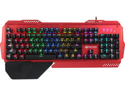 Meetion MK20 Μηχανικό Gaming Πληκτρολόγιο με Custom Διακόπτες RGB Red