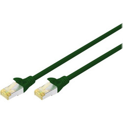 Digitus S/FTP Cat.6a Καλώδιο Δικτύου Ethernet 3m Green 10τμχ DK-1644-A-030-G-10