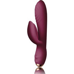 Rocks-Off EveryGirl Δονητής Rabbit 18cm Μπορντό