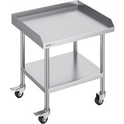 Τραπέζι Εργασίας Ανοξείδωτο VEVOR 24"x28" με Ρόδες για Επαγγελματική Χρήση CFBXGGZTDJLSBZDTCV0