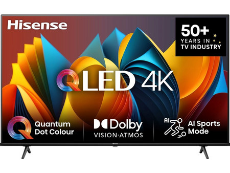 Hisense 55E7NQ Smart Τηλεόραση 55" 4K UHD QLED HDR (2024)