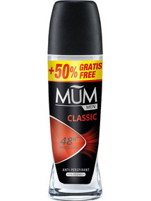 Mum Classic Ανδρικό Αποσμητικό Roll On 48h 75ml