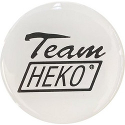 HEKO ΑΥΤΟΚΟΛΛΗΤΑ ΖΑΝΤΩΝ 5 cm ΛΕΥΚΟ/ΜΑΥΡΟ ΣΜΑΛΤΟΥ - 4 ΤΕΜ