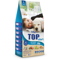 Laky Top Start Puppy with Chicken & Vegetables 15kg