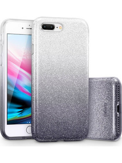ESR Make Up Glitter Ombre iPhone 7 Plus / 8 Plus Θήκη Black 200-108-316