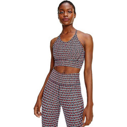 Tommy Hilfiger Sport Aop Long Bra Αθλητικό Μπουστάκι με Μέτρια Στήριξη Πολύχρωμο S10S101113-0YC