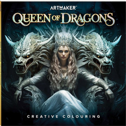 ΒΙΒΛΙΟ ΖΩΓΡΑΦΙΚΗΣ HINKLER ARTMAKER COLOURING BOOK - QUEEN OF DRAGONS KAL-22
