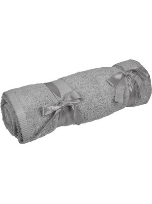 Πετσέτα Premium Βαμβακερή Γκρι 90x50cm