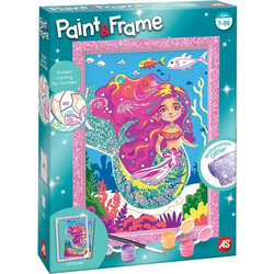Paint &amp Frame Ζωγραφίζω με Αριθμούς Mythical Mermaid - AS
