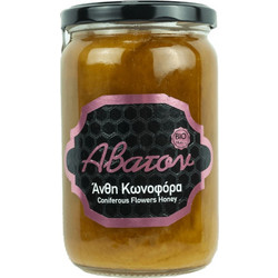 Βιολογικό Μέλι από Κωνοφόρα Άνθη 850g Άβατον