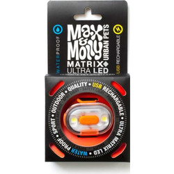 Max And Molly Φωτάκι Προστασίας Matrix Ultra Hangig Led Orange, 12x7cm