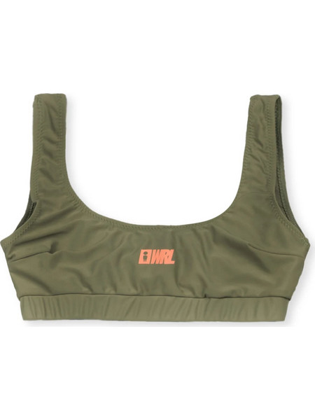 We Ride Local Surf Bra Olive