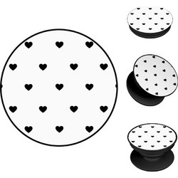 Sonique Pop Holder Heart Series Λευκό