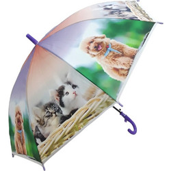 Ομπρέλα με Σφυρίχτρα Purple Dog and Cat 60501870018