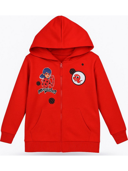 Ζακέτα με Κουκούλα Red Miraculous 8020204