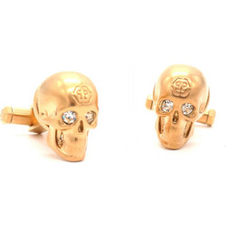 PHILIPP PLEIN ΜΑΝΙΚΕΤΟΚΟΥΜΠΑ CUFFLINKS IP 3D SKULL ΧΡΥΣΟ