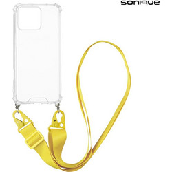 Sonique Armor Θήκη (Honor X8b) με Strap Κίτρινο
