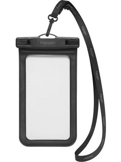 Spigen Universal Αδιάβροχη Θήκη για Κινητά έως 6.9 Ίντσες - Μαύρο A601