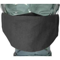 Μάσκα Υφασμάτινη Βαμβακερή Comfort Dark Grey