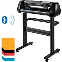 Μηχανή Κοπής Βινυλίου VEVOR, Κοπτικό Plotter 34inch (86,4 cm) Offline Κιτ Μηχανής Κοπής με Κινητό Bluetooth, Ακριβής Άξονας Κυλίνδρου Υψηλής Ακρίβειας Ρυθμιζόμενη Ταχύτητα & Δύναμη, Λογισμικό DIY Sign