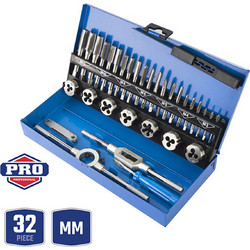 WORKPRO WP309008 Σειρά Κολαούζα - Φιλιέρες Μ3-Μ12 (32 τεμ)