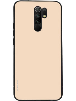 Sonique ColorBloc Series Θήκη Beige (Xiaomi Redmi 9)