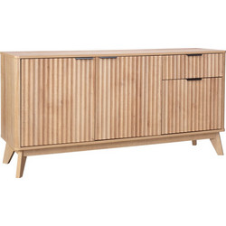 Μπουφές Hamea pakoworld mdf σε φυσική απόχρωση 150x39,5x73εκ
