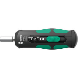 Wera 7515 Kraftform Safe-Torque Speed Torque Screwdriver 2-6Nm