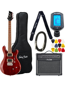 Harley Benton CST-24T Black Cherry Fl Set