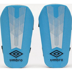 Umbro Formation Guard Παιδικές Επικαλαμίδες Ποδοσφαίρου Λευκές Γαλάζιες 21292U