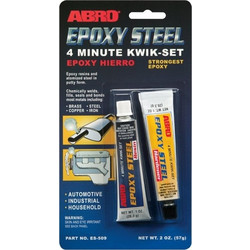 Abro ES-509 EPOXE STEEL Εποξική Κόλλα Μετάλλου 4min Σωληνάρια 57gr