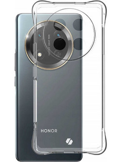 Θήκη Honor Magic7 Lite Spacecase Anti-Shock Διάφανη Σιλικόνης 1mm - Clear (5905719114510)