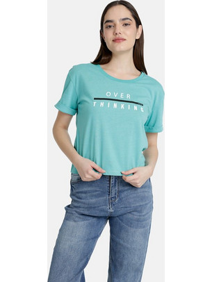 PACO t-shirt γυν. μέντα