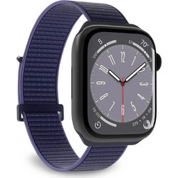 Puro Nylon Sport Λουράκι Υφασμάτινο Navy Blue (Apple Watch 42 / 44 / 45 / 49mm)