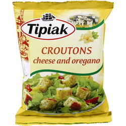Κρουτόν με Τυρί και Ρίγανη Tipiak Croutons Cheese and Oregano