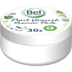 BEL VELVERA nail polish remover pads 30 pcs