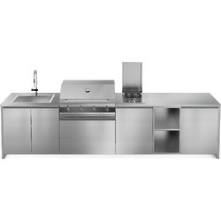 Κουζίνα εξωτερικής χρήσης GEA MARMOLADA35580-XX-NA-SS Steel
