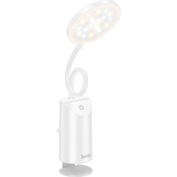 MaxCom Φωτιστικό Γραφείου Hoco HX11 2W 200 Lumens με Ρυθμιζόμενες Γωνίες Φωτισμού και 2 Ρυθμίσεις Φωτός Λευκό - (HX10)