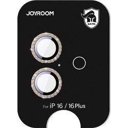 Joyroom Glass Screen Protector For Iphone 16 Pro/16 Pro Max Lenses - Brown - (JR-MSF0306)