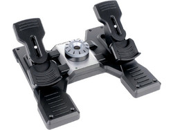Logitech G Saitek Pro Flight Rudder Πετάλια για PC