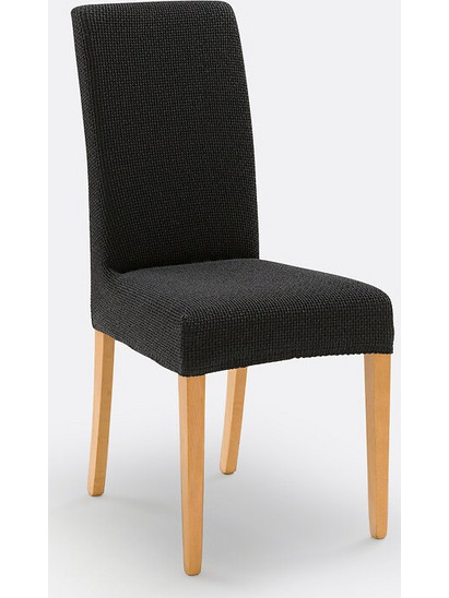 Ελαστικό κάλυμμα καρέκλας με γκοφρέ όψη One size Μ32xΠ30xΥ43cm