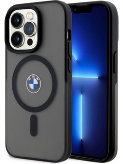 BMW IML Signature MagSafe Θήκη Black (iPhone 15 Pro)
