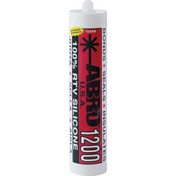 Abro SS-1200-CLR Silicone Sealant Διαφανής Σιλικόνη Φύσιγγα 300ml