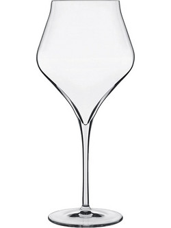Luigi Bormioli Σετ Ποτήρια Κρασιού Γυάλινα Κολωνάτα Supremo 650ml 12τμχ 08.00534